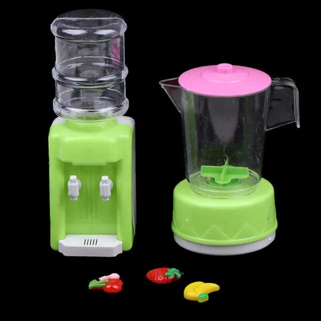 1 Set Plastic Mini Water Dispenser Juicer DIY Toys Dollhouse Kitchen T lsFRFR