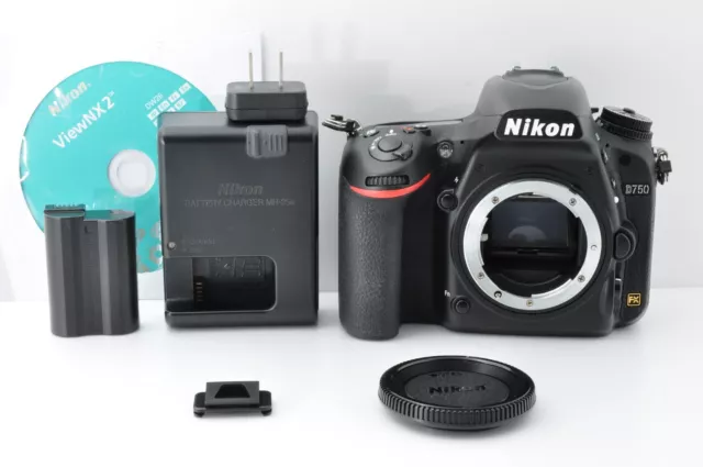 [Near Mint] Nikon D750 24.3MP Digital SLR FX sc:30525 (20%) from Japan #2023 2