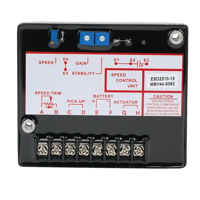 ESD2210-12 Generator Gouverneur Bedienfeld Genset Speed Controller-DC12 ‑ 24V