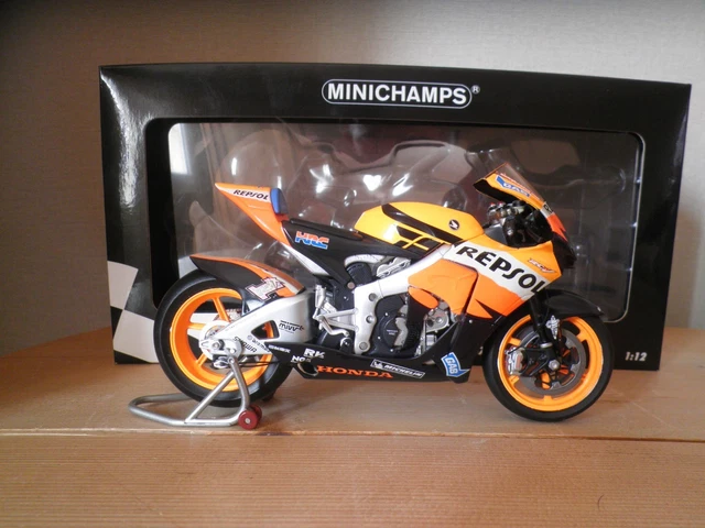 Minichamps 1/12 Dani Pedrosa Honda RC212V 2009 - Exclusive Danhausen L.E. 750