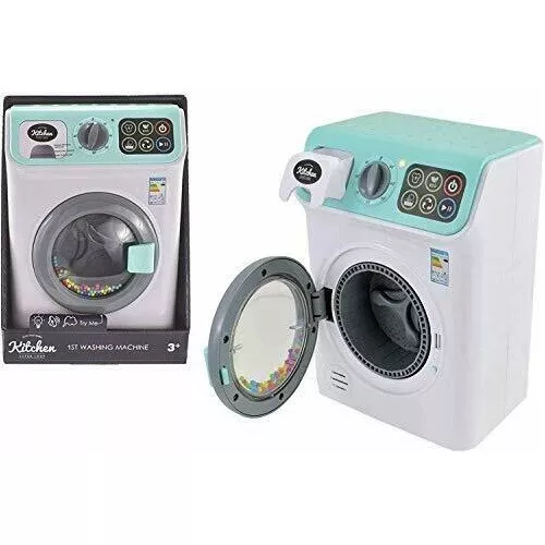 My First Washing Machine With Light And Sound Boys Girls Kids Toy Pretend Play