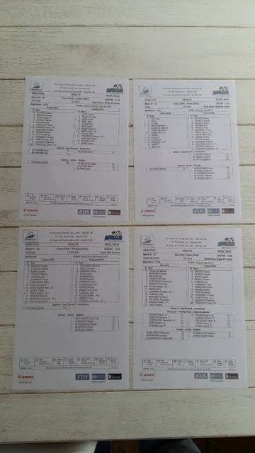 Billet Original Euro 2000 Demi-finale France Portugal 28 Juin 2000 - Zidane Henry