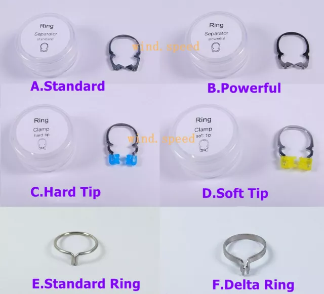 Dental Sectional Contoured Matrices Matrix Bands Standard Delta Ring Separator