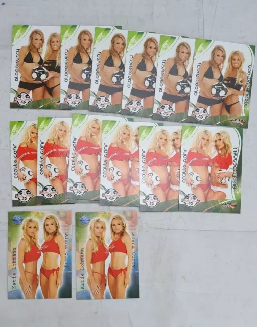 Lot of Benchwarmer Cards Alana Curry Katie Lohman Nicole As Pictured