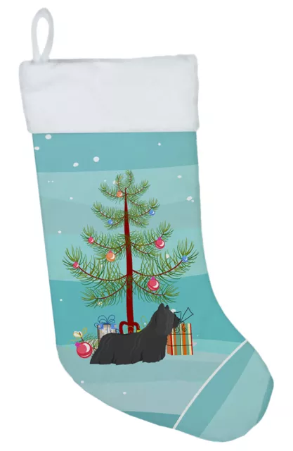 Skye Terrier Christmas Tree Stocking CK3564CS