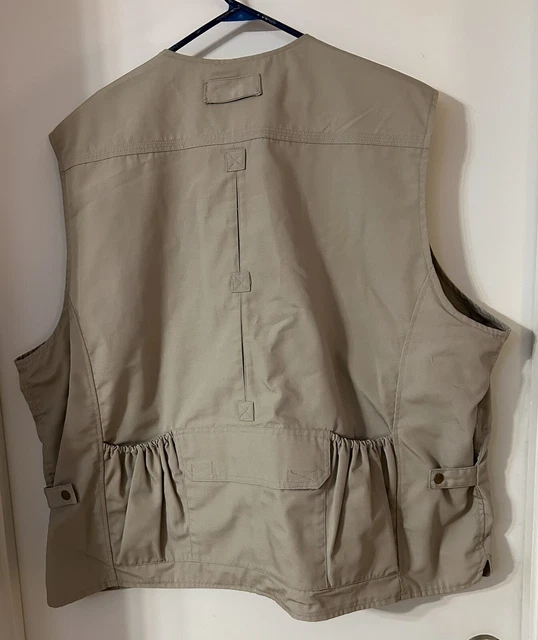 TACT GEAR TAKE Command Khaki Tactical Multi Fishing Sport Vest - Mens ...