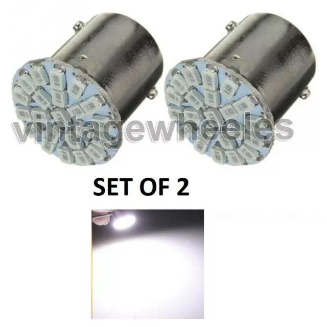Fits For Royal Enfield White 12 V LED-22 LED-tail sidelight side indicator Bulb