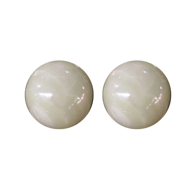 2 pezzi palla fitness liscia liscia creativa cura degli anziani massaggio pallamano solida B