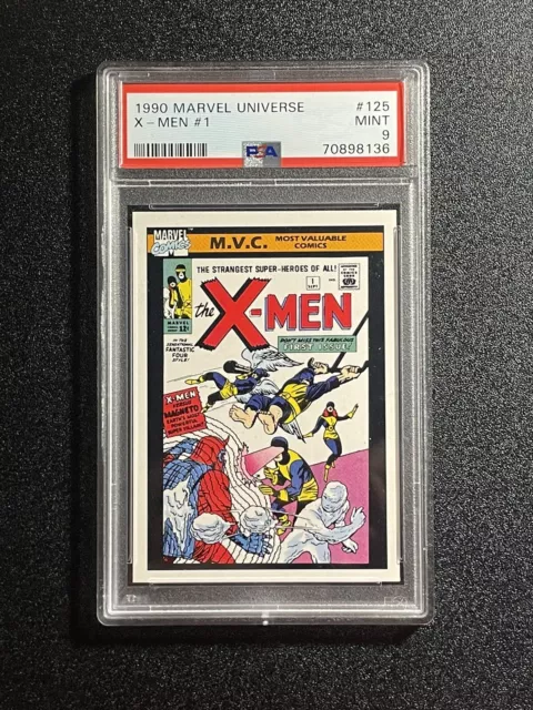 1990 Marvel Universe #125 X-Men #1 PSA 9 MINT