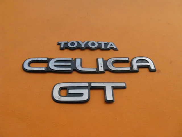 94 95 96 97 98 99 Toyota Celica Gt Rear Emblem Logo Badge Sign Used Oem A36756