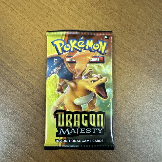 POKÉMON TCG DRAGON Majesty Booster Card Pack Factory Sealed Charizard