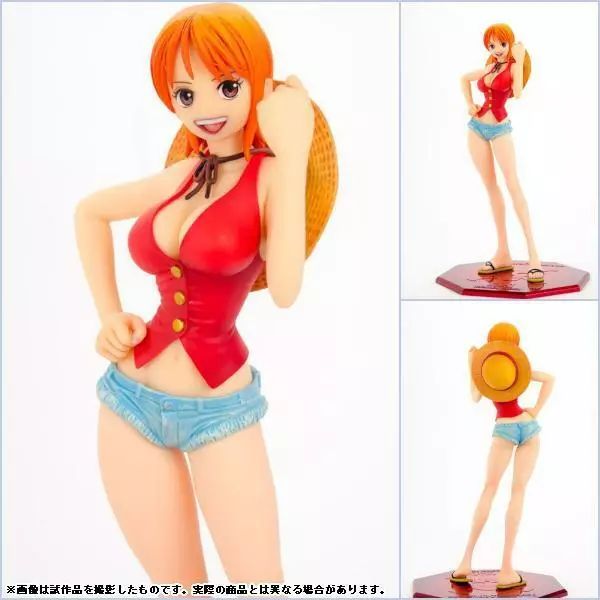 MegaHouse Excellent Model LIMITED POP One Piece Nami Mugiwara Ver.Figure Japan