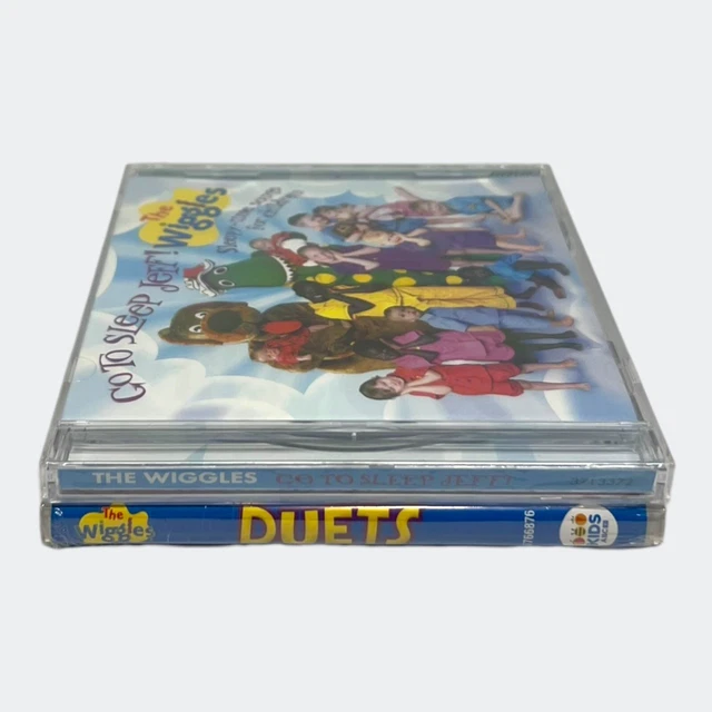 BRAND NEW & Sealed The Wiggles Duets (2017) + Go To Sleep Jeff (2003