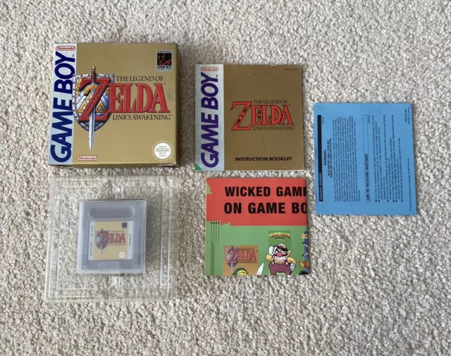 The Legend of Zelda Link’s Awakening (Nintendo Game Boy) Complete CIB Boxed