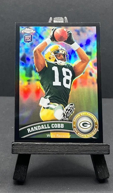 2011 Topps Chrome #93 - Randall Cobb Black Refractor RC #'d/299