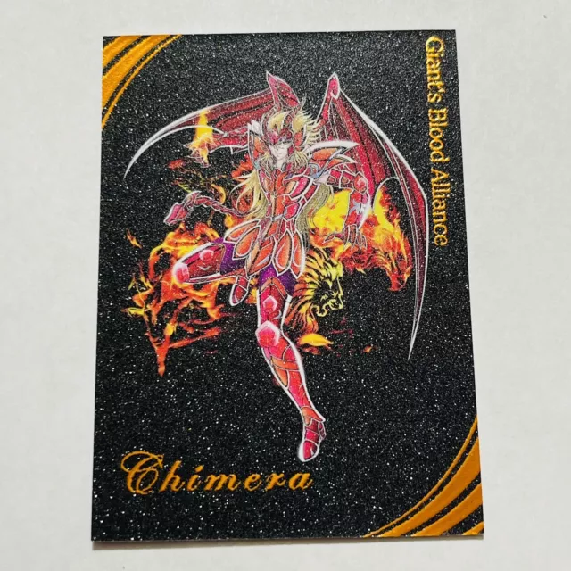 Saint Seiya Doujin Premium Holo Frosted Card - Chimera