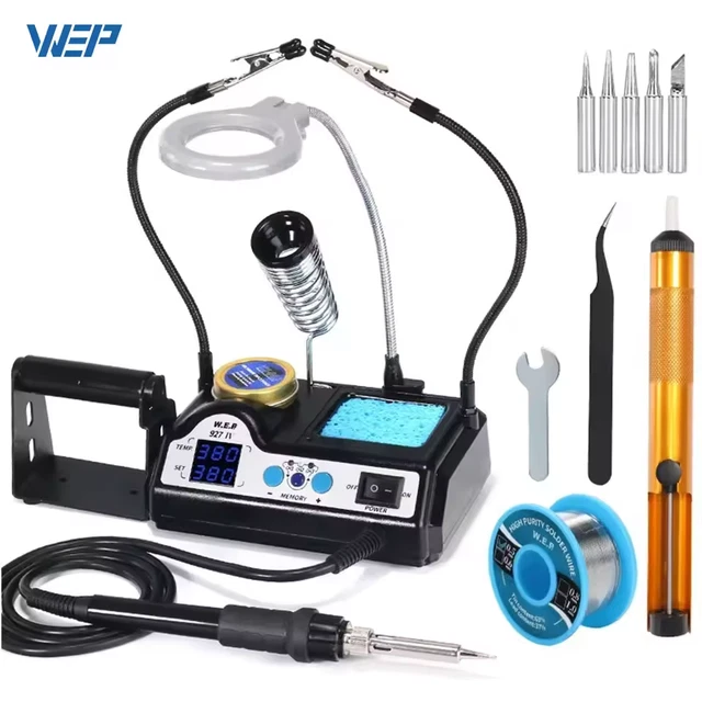 Station de soudage/dessoudage numérique Weller WR2 300 W +50 - +550 °C - Electronic France
