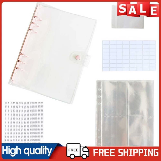 Contenedor de cuentas de almacenamiento de libros de pintura de diamantes carpeta de álbum A5 con bolsas de bolsillo