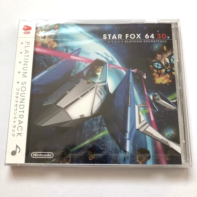 STAR FOX 64 3D Platinum Soundtrack CD Club Nintendo