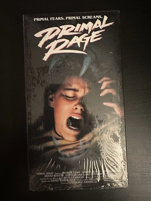 PRIMAL RAGE VHS - Horror VHS - Rare VHS - Rare Horror VHS £29.25 ...