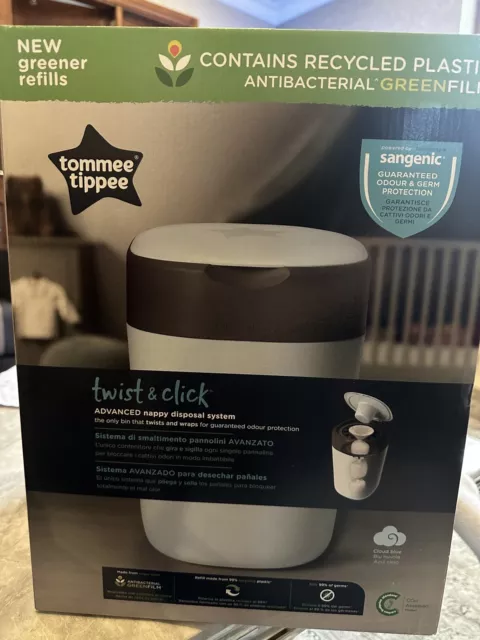 Tommy Tippee Twist And Click Advanced Nappy Disposal System Bin