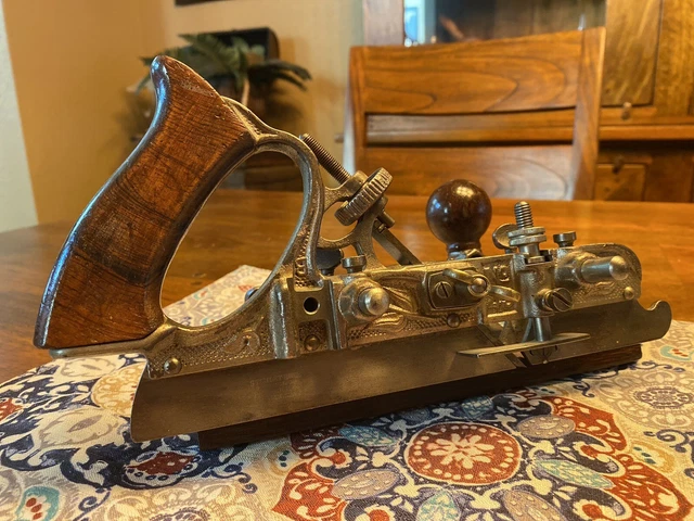 Antique Stanley No 45 Sweetheart Combination Wood Plane ‘Trade 45 Mark’