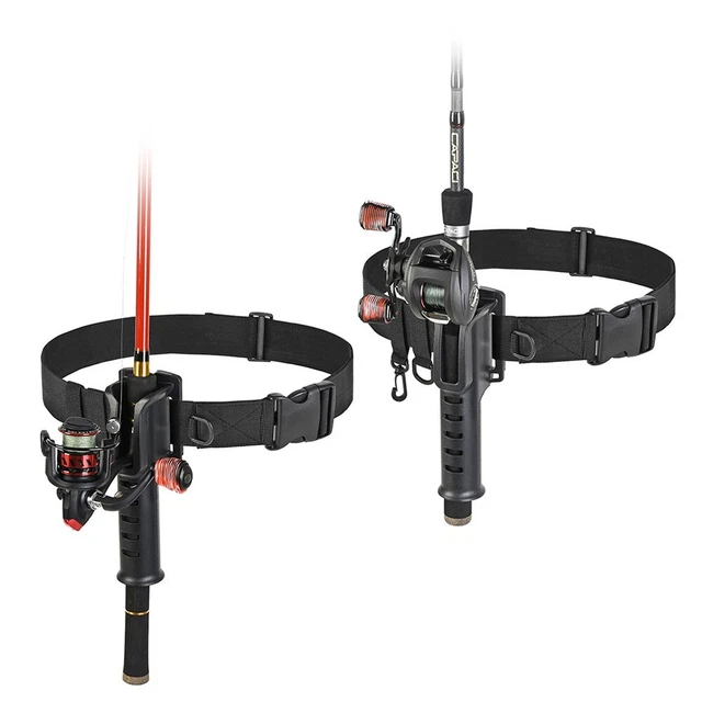 Adjustable Fishing Rod Belt Bracket For Straight Line Handles Up To 35cm