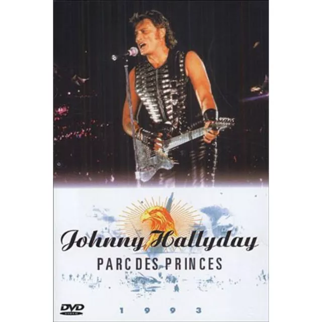 DVD rare edition 2dvd - Johnny Hallyday au Parc des Princes 1993 - tres bon etat