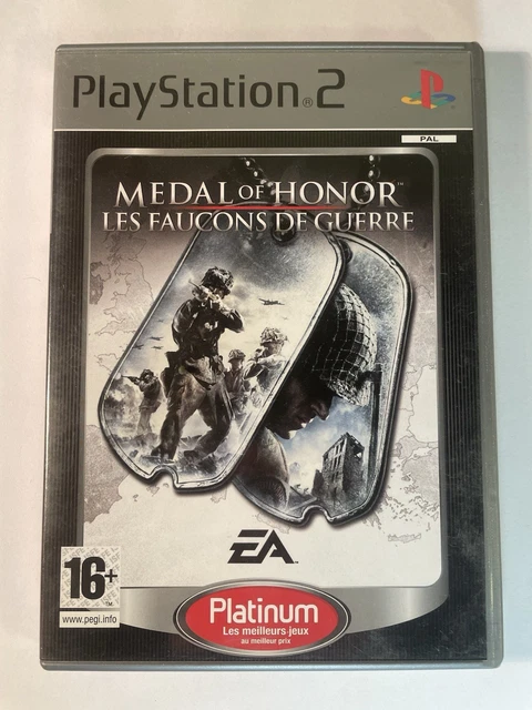 Jeu Medal Of Honor Les Faucons De Guerre PS2 - Complet, Bon état, PAL, PEGI 7, 2006