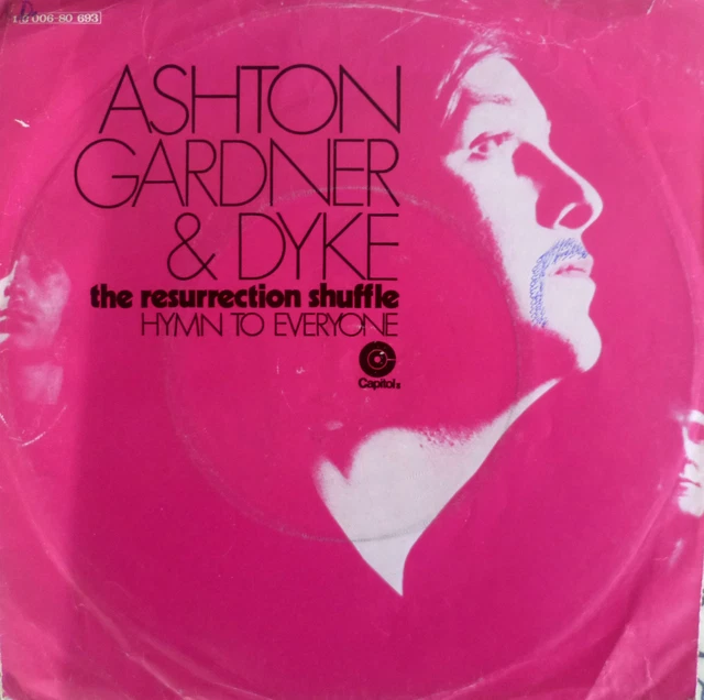 7& 1970 VG+ ASHTON GARDNER & DYKE Resurrection Shuffle EUR 16,50 ...