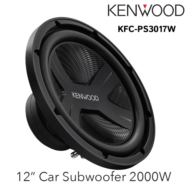 KENWOOD KFCPS3017W 12" Car Subwoofer 2000W Sub Bass Woofer Sub BNIB