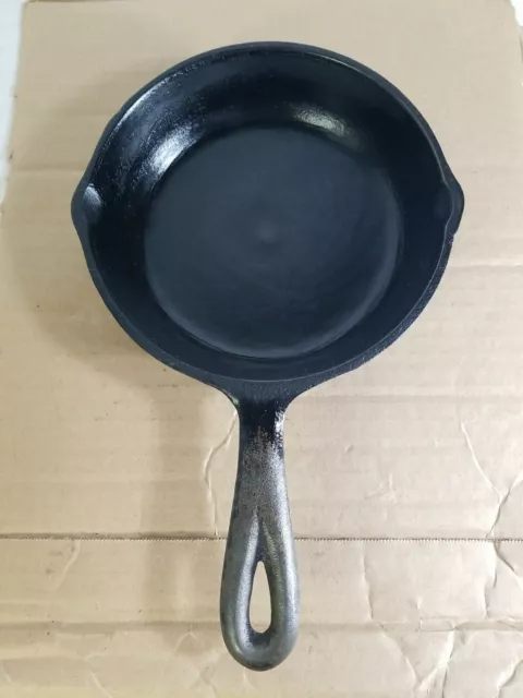 6⅝" Inch Cast Iron Skillet Frying Egg Pan No. 3 Made In USA Unmarked lot w