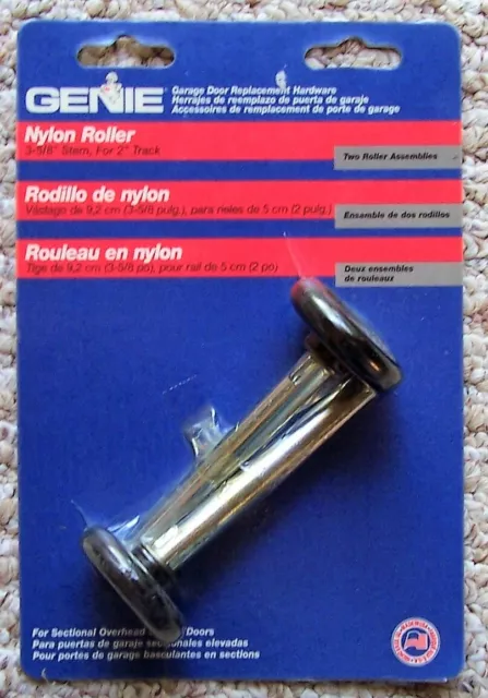Nuevos rodillos de nailon Genie para puerta de garaje GDH-NR