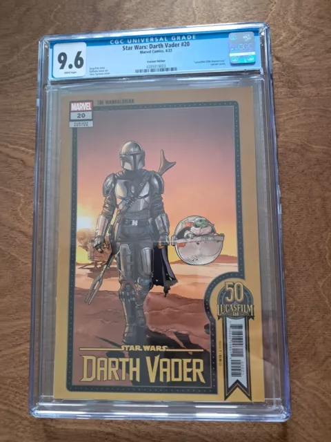 Star Wars: Darth Vader #20 - Sprouse Anniversary Variant (CGC 9.8/9.6, 2022)