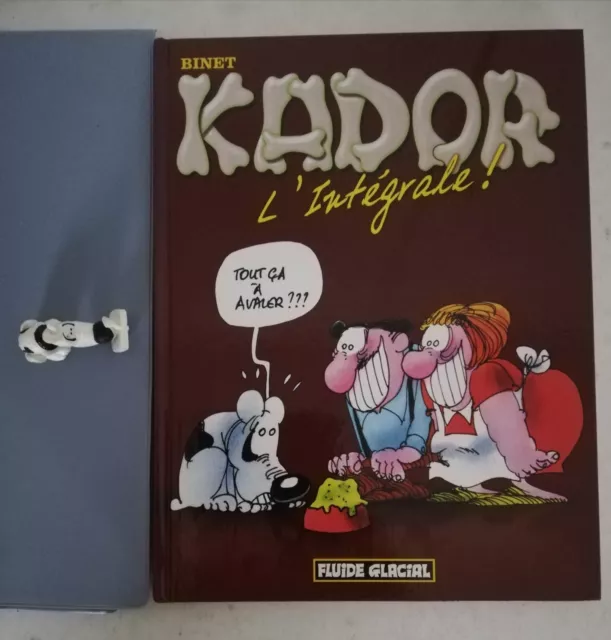 Kador l'intégrale 2004 et figurine, fluide glacial, très bon état