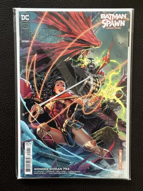 🔥WONDER WOMAN #794 “SPAWN” variant - JIM CHEUNG cover - DC 2023 NM🔥