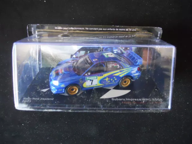 Rally Model Car SUBARU IMPREZA WRC 2003 New Zeland Solberg  IXO 1:43  [MK]