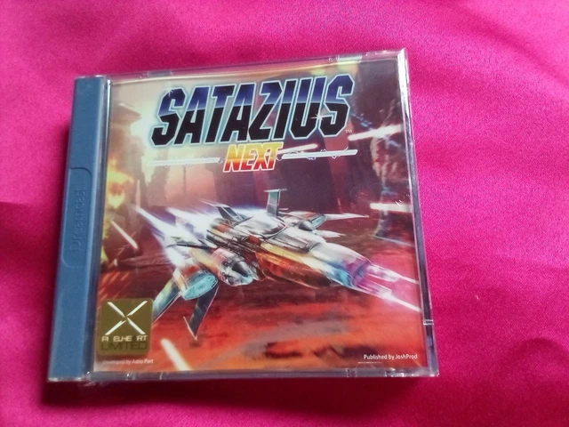 Jeu SATAZIUS NEXT Pour SEGA DREAMCAST - Neuf, Shoot'em Up - Éditeur JoshProd