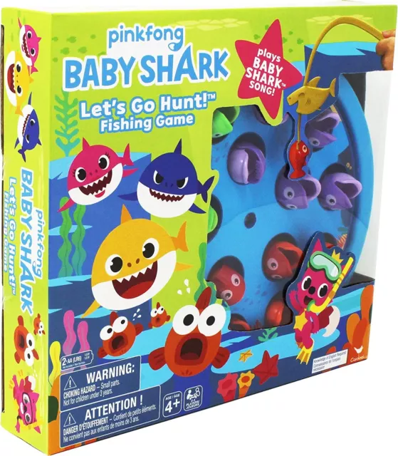PINKFONG BABY SHARK Let's Go Hunt Fishing Game Multi Colour 4