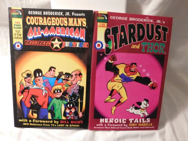 COURAGEOUS MAN ALL AMERICAN and STARDUST THOR Comics