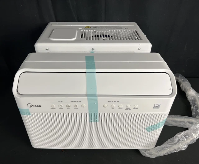 MIDEA MAW12V1QWT WINDOW Air Conditioner 12,000BTU UShaped 550 sq. ft