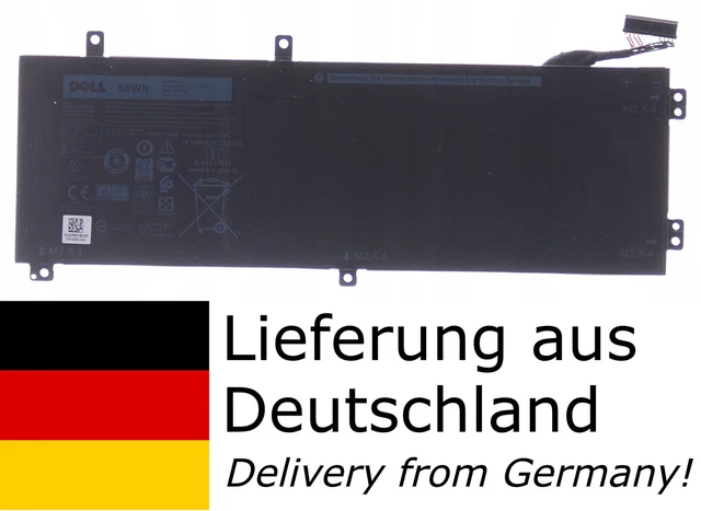 Batteria Per Laptop Dell H5H20 56Wh – Compatibile Con XPS 15 9560 9550 9570 7590 E Precision 5540 5530 5520 5510
