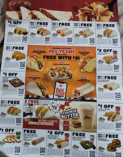 ⭐ SUBWAY COUPONS!!! 2X Sheets = 28 Coupons In All!!! Exp 12/31/23 ⭐ $2.00 -  PicClick