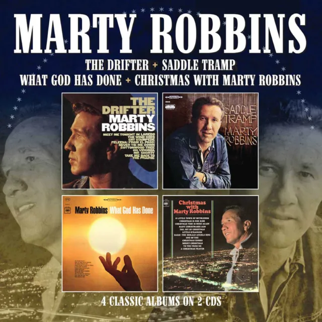 Marty Robbins - The Drifter/Saddle Tramp/What God Has Done/Christmas... CD Album