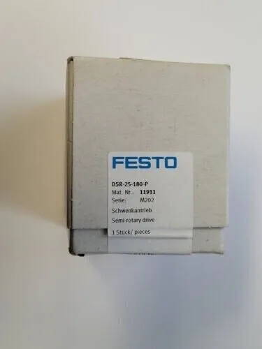 New for Festo DSR-25-180-P 11911 DSR25180P Pneumatic Rotary Drive In Box