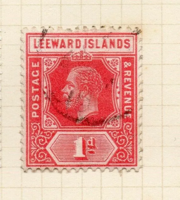 Leeward Islands 1912 Early Issue Fine Used 1d. NW-189568