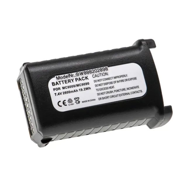 Batterie 2600mAh pour Symbol 21-61261-01,21-65587-01,21-65587-02,21-65587-03
