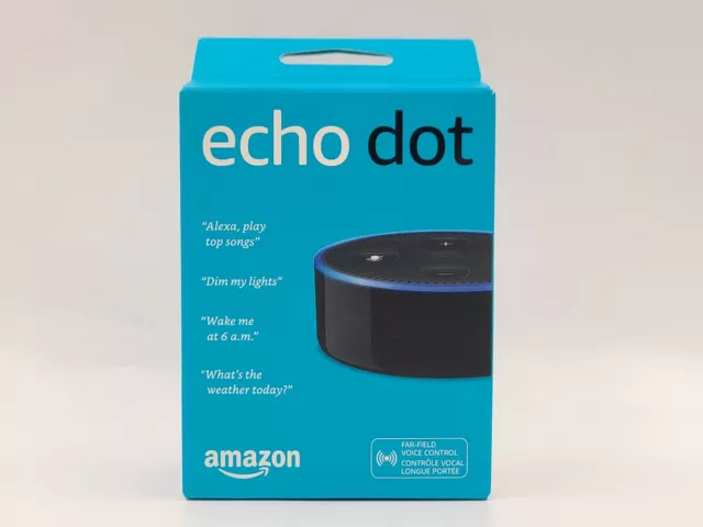 Amazon Echo Dot 2nd Generation Black