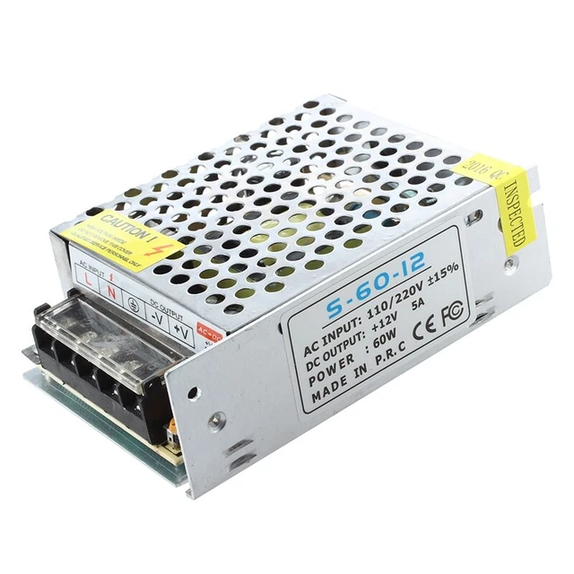 Transformateur 220V 12V 60W DC 5A main image 1