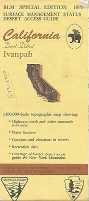 Ivanpah, California Surface Management Map by Bureau of Land Management